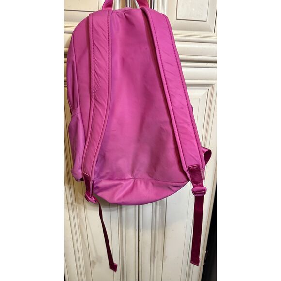Lululemon Women's Bright Pink Green Pouch Everywhere Backpack - Picture 14 of 14